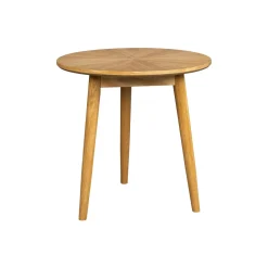 Ronde Bijzettafel Memo Eikenhout, 50cm