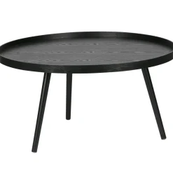 Ronde Bijzettafel Mesa 78cm, kleur Zwart