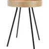 Ronde Bijzettafel Oak Tray Eikenhout, 46cm