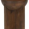 Ronde Bijzettafel Sharenna Mangohout, 40cm