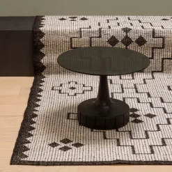 Ronde Bijzettafel Soya 60cm, kleur Zwart