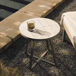 Ronde Bijzettafel Tella 45cm