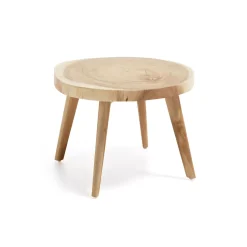 Ronde Bijzettafel Wellcres Mungurhout, 65cm
