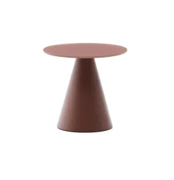 Ronde Bijzettafel Wilshire Gehard glas, 35cm