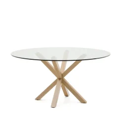 Ronde Eettafel Argo Glas, 150cm