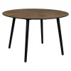 Ronde Eettafel Clover Notenhout, 120cm