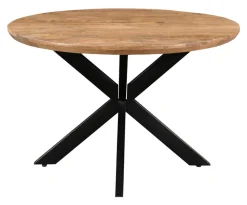 Ronde Eettafel Jesper Mangohout, kleur Naturel