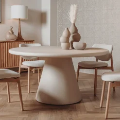 Ronde Eettafel Mello kleur Beige