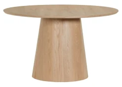 Ronde Eettafel Novero Eiken, 130cm