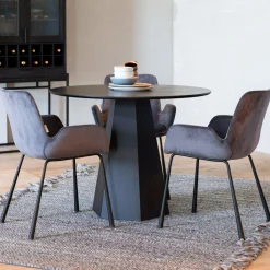 Ronde Eettafel Pilar Essenhout, 100cm