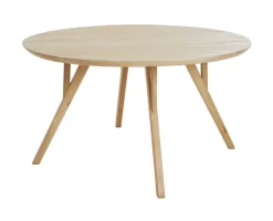 Ronde Eettafel Quenza Mangohout, 140cm, kleur Naturel