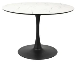 Ronde Eettafel Trisha Marmerlook, 110cm