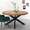 Ronde Eettafel Yannick Mango met metaal