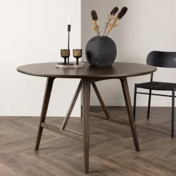 Ronde Eettafel Yolando Rubberhout, 100cm