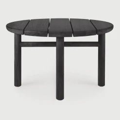 Ronde Outdoor Bijzettafel Quatro Teakhout, 59cm