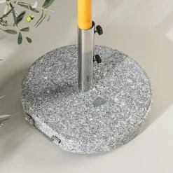 Ronde Parasolvoet Kadi Graniet 40KG