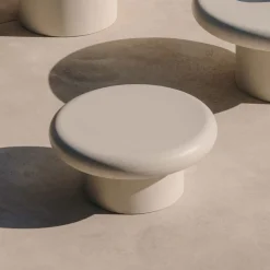 Ronde Salontafel Addaia Cement