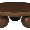 Ronde Salontafel Ambur Mangohout, 90cm