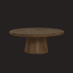 Ronde Salontafel Asti Mangohout, 90cm