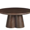 Ronde Salontafel Clubs Mangohout, 80cm