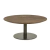 Ronde Salontafel Esila Mangohout, 80cm