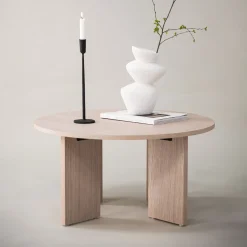 Ronde Salontafel Gayla MDF, 80cm