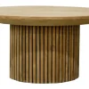 Ronde Salontafel Lausanne Teakhout, 80cm