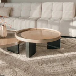 Ronde Salontafel Mayson kleur Beige