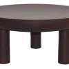 Ronde Salontafel Niko 85cm, kleur Rust Sand
