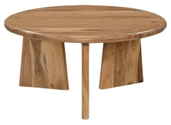 Ronde Salontafel Sequia Acaciahout, 90cm
