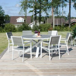 Ronde Tuintafel Marnell Polywood, 140cm