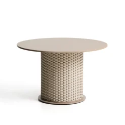 Ronde Tuintafel Sedalis Aluminium en touw