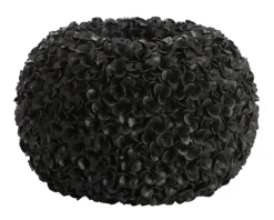 Ronde Vaas Phylia kleur Mat Zwart