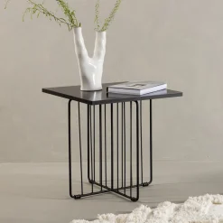 Salontafel Ashlynn MDF, kleur Zwart