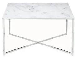 Salontafel Chloè Marmerlook, 80cm