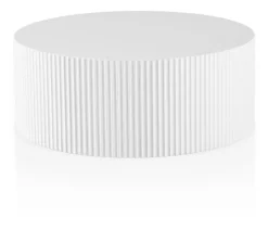 Salontafel Christe 90cm, kleur wit