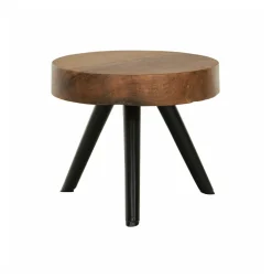 Salontafel Disk Teakhout, 40cm