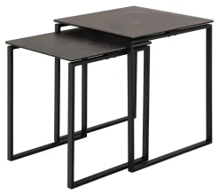 Salontafel Lone Keramiek, Set van 2 stuks
