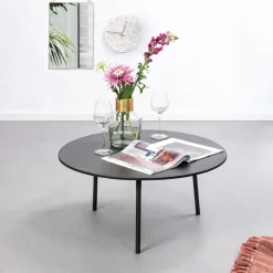 Salontafel Mathis 70cm, kleur Zwart