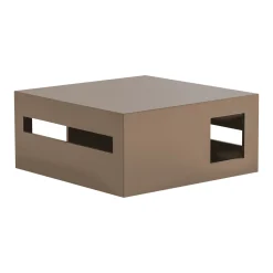 Salontafel Modern 88 x 88cm, kleur Zand