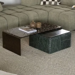 Salontafel Ripple Glas, 110 x 55cm