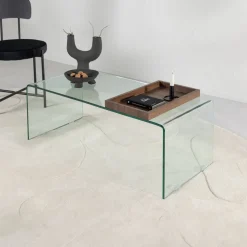 Salontafel Rockwell Glas, 110 x 50cm