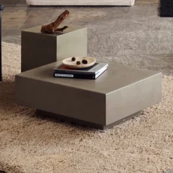 Salontafel Rustella Cement, 80 x 60cm