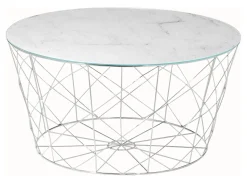 Salontafel Steve Marmerlook, 80cm