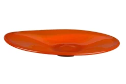 Schaal Gable Glas, kleur Oranje