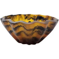 Schaal Jasmine 22cm, kleur Tortoise