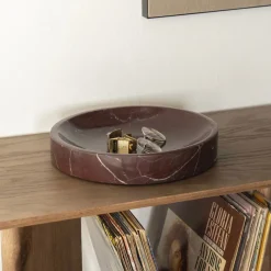 Schaal Rosso Marmer, 30cm