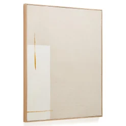 Schilderij Salin Verticale streep, Linnen, 100 x 80cm