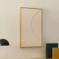 Schilderij Sefri Linnen, 90 x 60cm