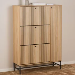 Schoenenkast Davon Eikenlook